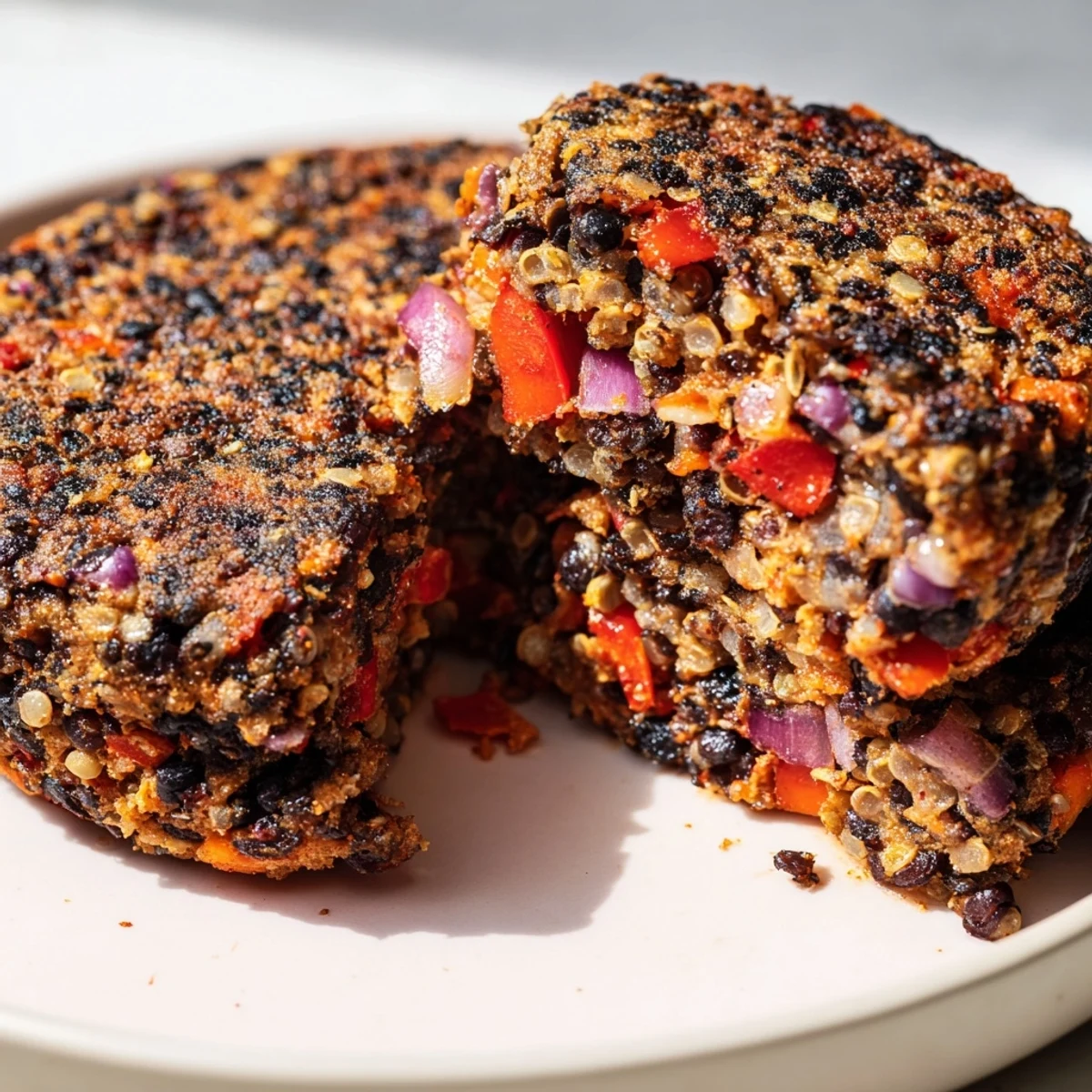 Hearty Black Bean Burgers