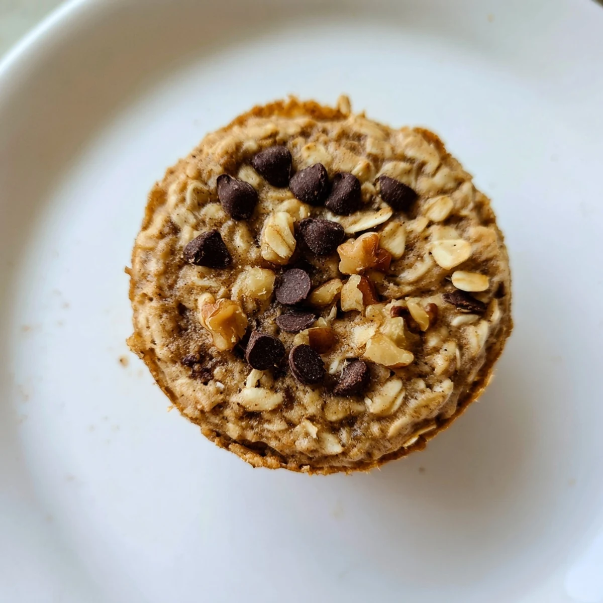 Golden-topped Baked Oatmeal Cups, perfect for a grab-and-go breakfast treat, ready to enjoy.