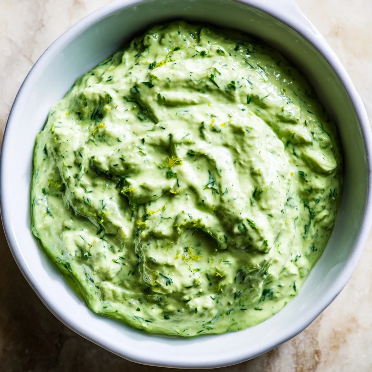 Creamy Green Goddess Dip, a bright green dip perfect served with crisp, colorful vegetables.