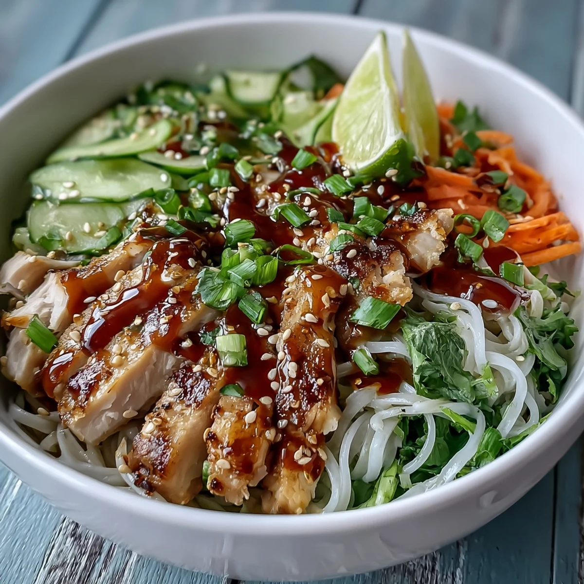 Asian Chicken Noodle Bowl