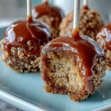 Festive graduation cake pops in school colors with shimmering gold sprinkles, ready to celebrate your big achievement.