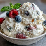 Viral TikTok Cottage Cheese Ice Cream, this healthy dessert is perfectly sweet and rich.