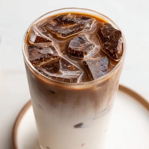 Chocolate Cracking Iced Latte