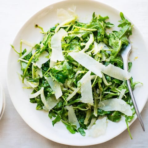 Arugula Lemon Dressing Salad