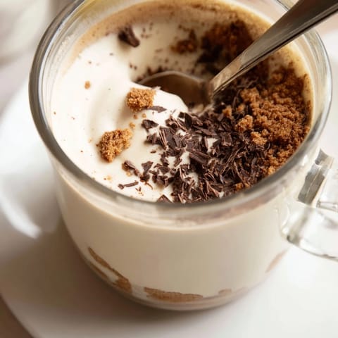 Tiramisu Latte Coffee Dessert