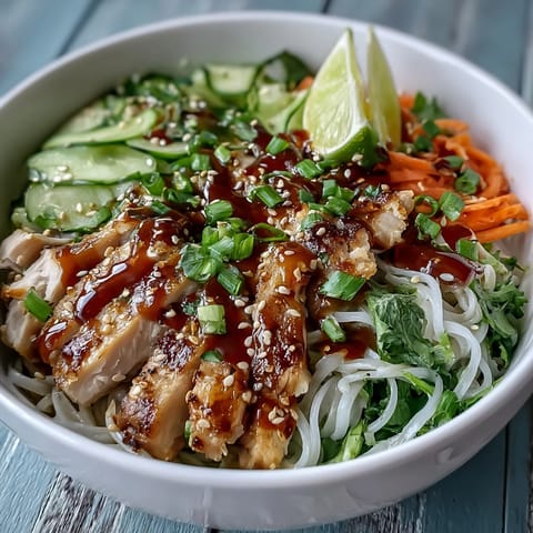 Asian Chicken Noodle Bowl