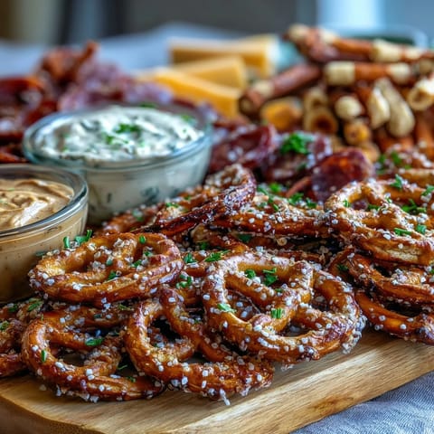 Game Day Baseball Snack Board