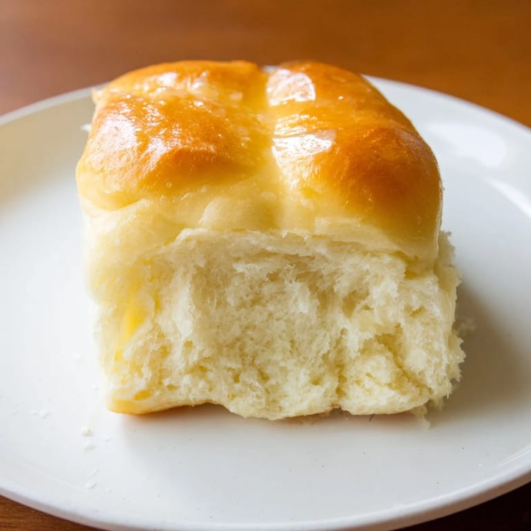 Soft, homemade Quick-Rise Dinner Rolls ready to serve alongside a comforting family dinner.
