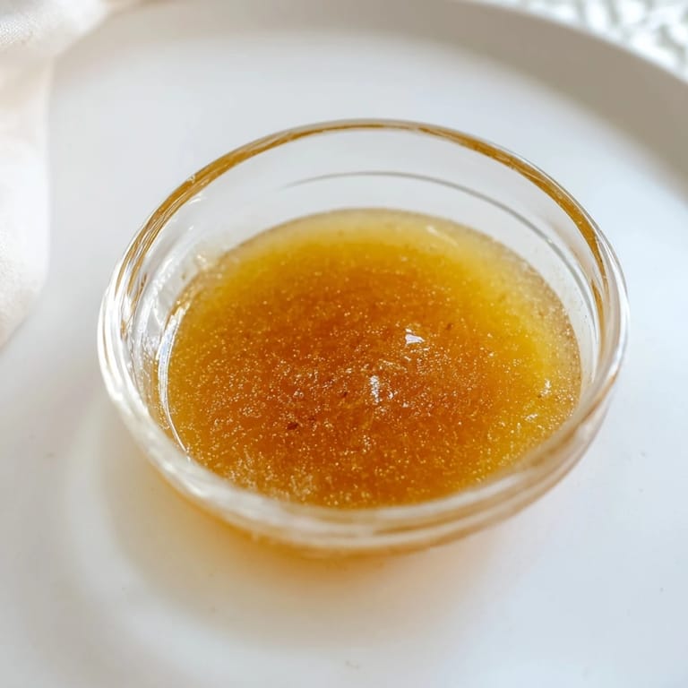 Homemade Simple Honey Vinaigrette salad dressing, glistening and perfectly balanced, ready for fresh greens.