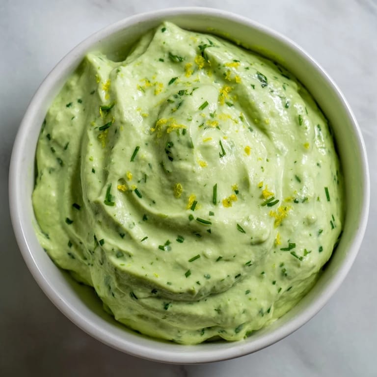 Fresh herbs blend beautifully in this homemade Green Goddess Dip, ideal for dipping or sandwiches.