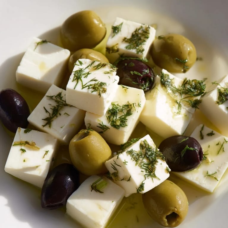 Prepare this easy Turkish Olives & Cheese Board: a delicious mix of cheeses, olives, and pita for sharing.