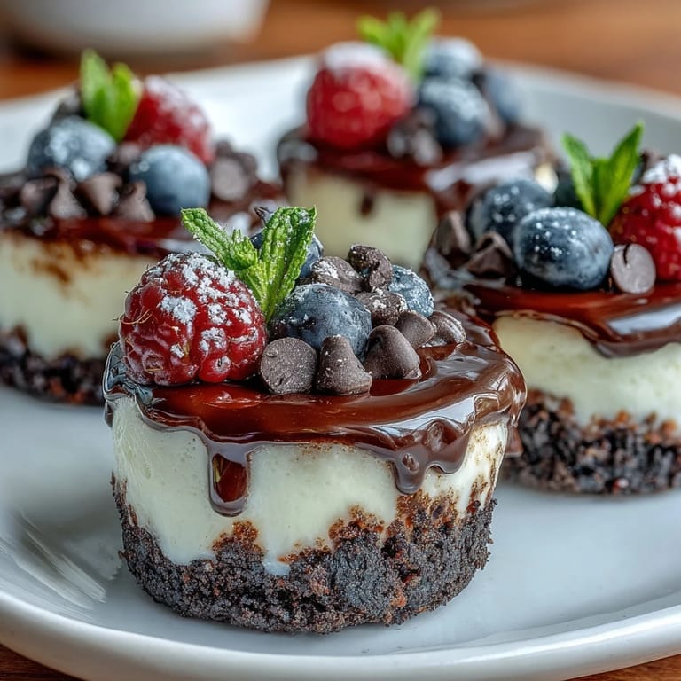 Golden baked Mini Cheesecake Bites with Oreo Crust, ready to be devoured by guests!