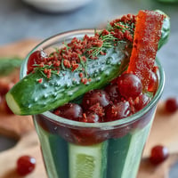 Tangy Chamoy Pickle Kit in a Cup snack, vibrant with colorful candies and spicy zest.