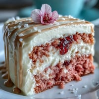 Elegant pink Bridal Shower Rosé Velvet Cake with shimmering gold drip.