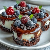 Perfect Mini Cheesecake Bites with Oreo Crust, a decadent dessert treat.